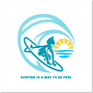 There’s an independence to surfing, it’s just you and the ocean. There aren’t a bunch of rules. Posters and Art